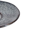 LEONARDO HOME 18590 Matera Ceramic Saucer 15 cm Anthracite, Charcoal