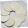 Beavorty 1set Sponge Puff Face Exfoliating Luffas Travel Makeup Wipes