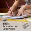 8 Pcs Handheld Metal Pencil Sharpener, Metal Pencil Sharpener, Small
