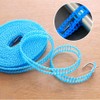 ORIJOYNA 3 Pack 16.4 ft Clothesline Cloths Drying Rope Portable