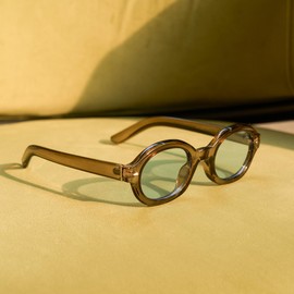 Cyxus 1282 Sunglasses, Women's, Men's, UV Protection, UV Protection, Small Face Effect, Driving, Climbing, Travel, Sports, Fashionable, Clear Chaubo