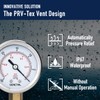 SENCTRL 30inHg Vacuum Pressure Gauge, 2" Dial, 1/4 NPT Lower