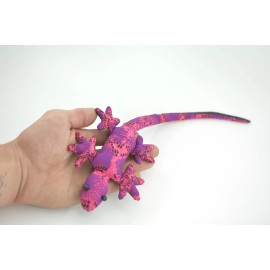 Collectible Wildlife Gifts Lizard Sand Toy Purple Made in Thailand Bean Bag Cornhole Game 16" TH40 BB305