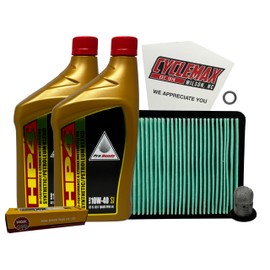 Cyclemax Semi Synthetic Tune Up Kit compatible with 2003-2025 Honda Ruckus with Spark Plug