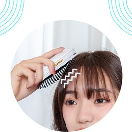 Lyaciomn 1 PCS Portable Universal Steam Ion Hair Comb Anti-Static Hair Knot Electric Massage Comb Vibration Ionic Hair Comb
