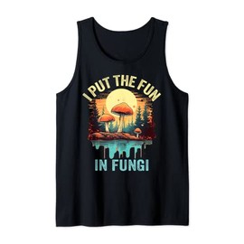 Trendy Funky Hippie 60s 70s Aesthetic Cottagecore Mushroom Tank Top