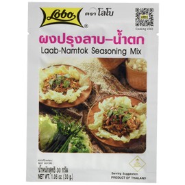 LOBO - Gewürzmischung Laab Namtok, 12er pack (12 X 30 GR)