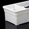 inomata Chemical Kitchen Tray Slim White