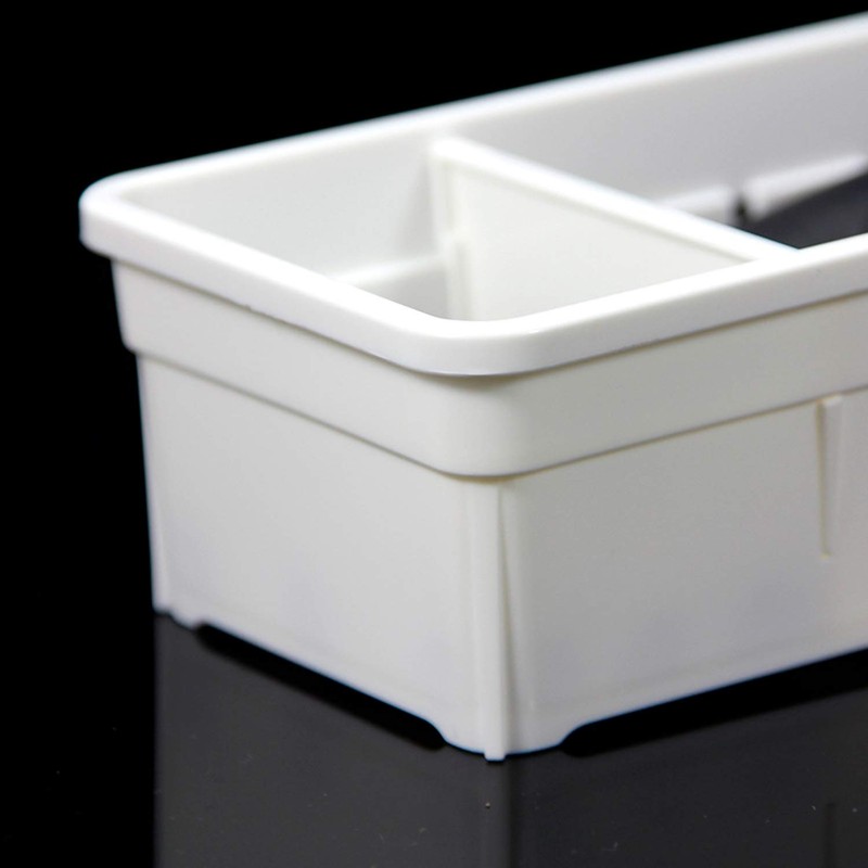 inomata Chemical Kitchen Tray Slim White