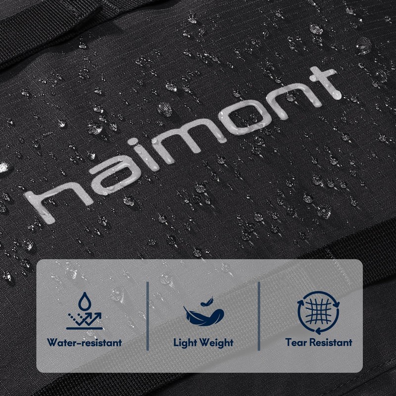 Haimont Rolltop Backpack for Men Women Water-Resistant Carry on Travel