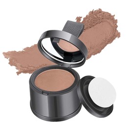 VIDSTW Root Powder Hair Powder Root Colour Hairline Powder Hair Powder Men Hair Powder Women Hair Powder Root Hair Powder for Hairline Concealing, Grey Hair Cover (Light Brown)