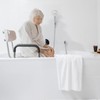 Vaunn Medical Deluxe Spa Shower Chair with Arms and Back,