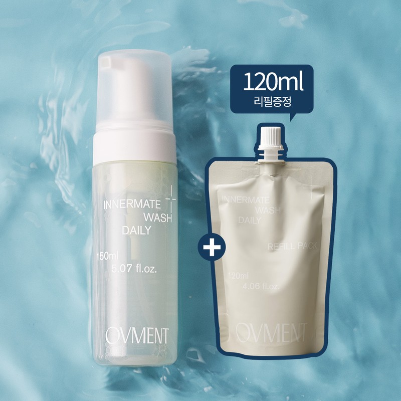 ovment Innermate Wash Daily 150ml Set (+Refill 120ml) - [SET]