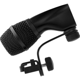 Earthworks Audio DM17 Tom and Snare Drum Microphone - Cardioid Rim-Mount Condenser Drum Mic for Close Miking, Comes with Adjustable RM3 Rim Mount for Secure Placement