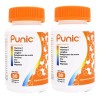 2 Vitaminas Punic 30 Capsulas Vitaminas E D Mineral Zinc