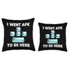 WASD Gaming Keyboard Keycap Player Throw Pillow