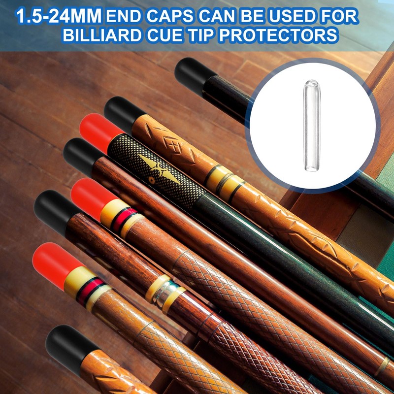 sourcing map 100pcs Round Rubber End Caps 2mm ID Bolt