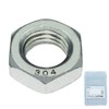 M&B Hexagonal Nuts, 3 Types, Stainless Steel, M6 [30 Pieces]