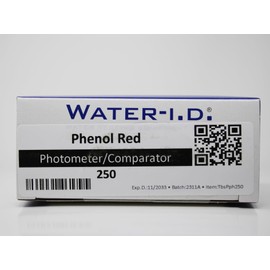 TEST ALL WATER - PoolLab Phenol Red (pH) Tablets | Accurate pH Testing | Moisture-Resistant Packaging | Suitable for Pools, Spas & Hot Tubs | 250 Tablets