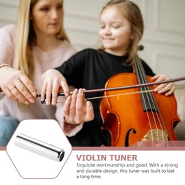 Vaguelly Professional Violin Tuner with Craftsmanship Pitch for Precise Tuning for Violin and Erhu and Compact Musical Instrument Tuning Tool