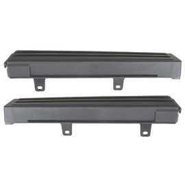 ANTUKO 3PCS Step Flexible Tailgate Protector Trim Molding Cap Replacement for 2009 2010 2011 2012 2013 2014 F150 Black