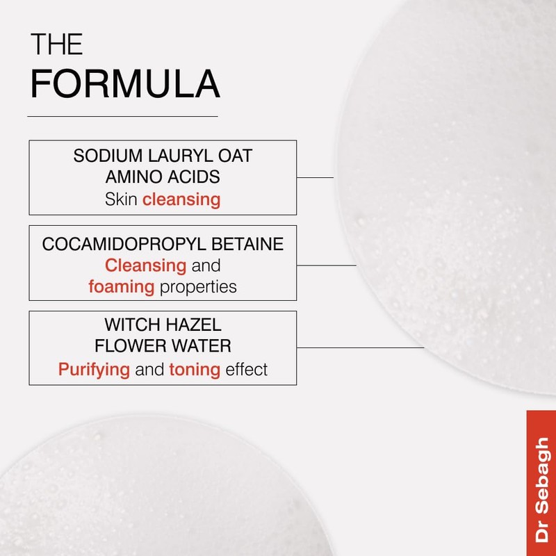 Dr Sebagh Foaming Cleanser, Reinigungsschaum, 150 ml