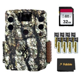 Browning Command Ops Elite 20 Trail Camera Bundle with SD Card, Batteries, and Cleaning Cloth – Complete Wildlife and Outdoor Scouting Kit for Hunting, Monitoring, and Security