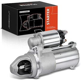 A-Premium Starter Motor Compatible with Chevy Malibu 08-14, Equinox 10-17, Impala 14, Cobalt 08-10, HHR 08-11 & GMC Terrain 10-17 & Buick LaCrosse, 2.0L 2.2L 2.4L, 12V 1.4KW 9-Tooth Clockwise