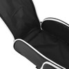 Golf Shoe Bag Convenient PU Leather Black Waterproof Dustproof Sport