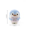 caiyjhao Crocheted Penguins, Hand-Knitted Penguin Dolls Cute and Interesting Penguin