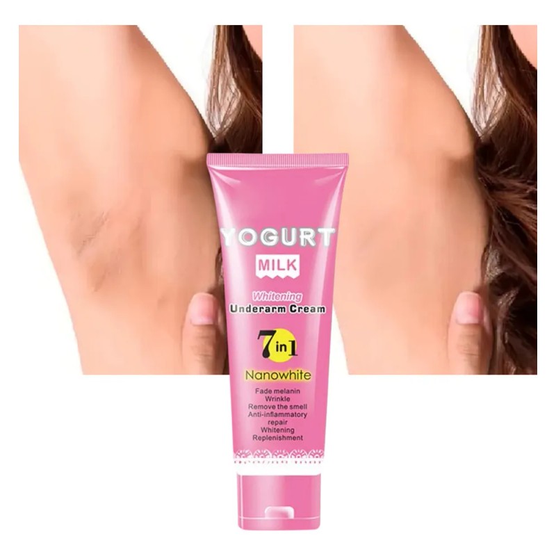 Crema Aclaradora Yogurt Zona Íntima Pezón Manchas Codo Full