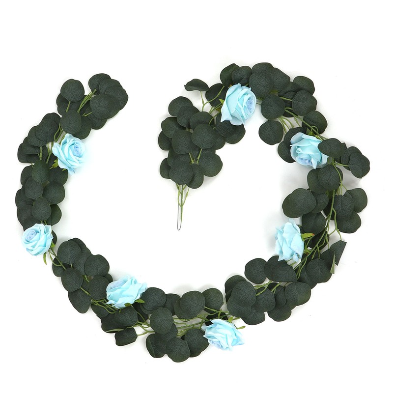 Fake Garland Artificial Silk Hanging Vivid Multifunctional Flower Vines for