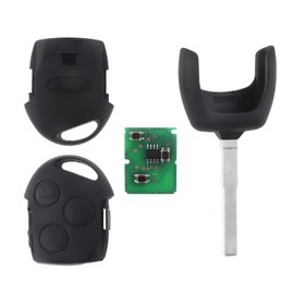 433Mhz 3 Buttons Keyless Uncut Flip Smart Remote Key Fob with 4D 63 Chip Fit for Ford Focus/Mondeo/C-Max/Fiesta/Fushion/Galaxy/S-Max 2004-2011