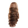 AiPliantfis Body Wave Human Hair Wig Blonde Real Hair Women's