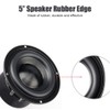 2 Pack Speaker Rubber Edge Speaker Foam Rubber Speaker Surround