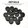 kuosbiu 135Pcs 8 Sizes Nylon Plastic Hole Plugs 1/4" 5/16"