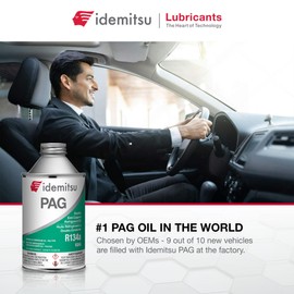 Hermetic AC Compressor PAG Oil - PAG 46 MVAC Oil for R134a AC Compressor (250mL Can, 8 oz) (1)