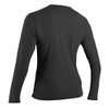 O'Neill Wetsuits Women's Basic Skins Long Sleeve Rash Vest, Black,
