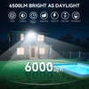 LED Security Lights Motion Sensor Outdoor Lights, 6500K Daylight, IP65