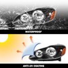 SOCKIR Headlight Assembly Compatible with 2003 2004 2005 2006 2007