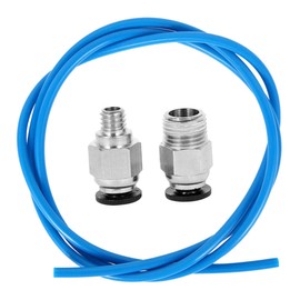 Baluue 3D Printer Feed Pipe Joint Set PTFE Bowden Tubing Extruder Pc4- /m10 Connector