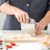 2-in-1 Stainless Steel Bench Scraper and Dough Cutter, Multipurpose Tool