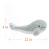 Apricot Lamb Cuddly Toy Whale 20 cm - Plush Toy