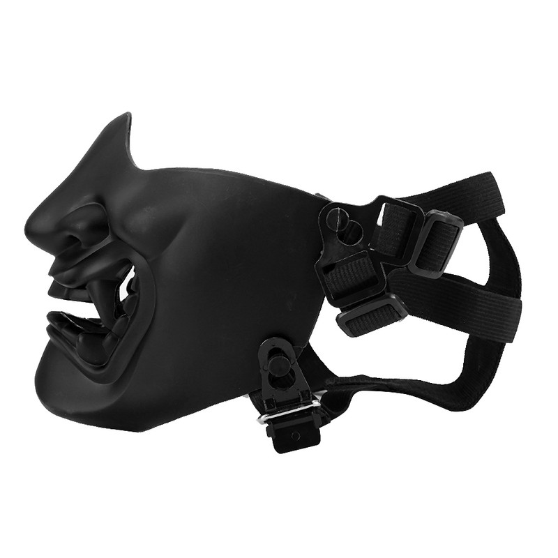 Half Face Mask Tactics Camouflage Impact Resistant Guard for Survival