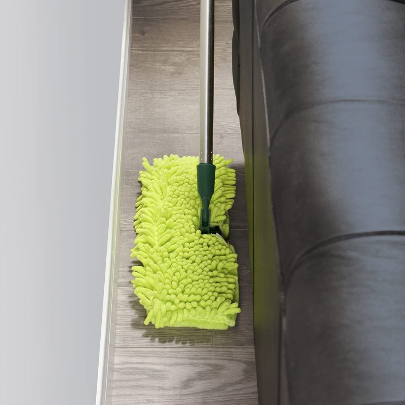 Pine-Sol Telescopic Microfiber Dry/Wet Mop – Dust Mopping for Cleaning