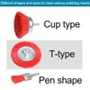 10 Pack Nylon Filament Abrasive Wire Brush Wheel & Cup