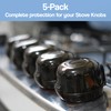 Stove Knob Safety Covers (5 Pack) – Oven Knob Covers