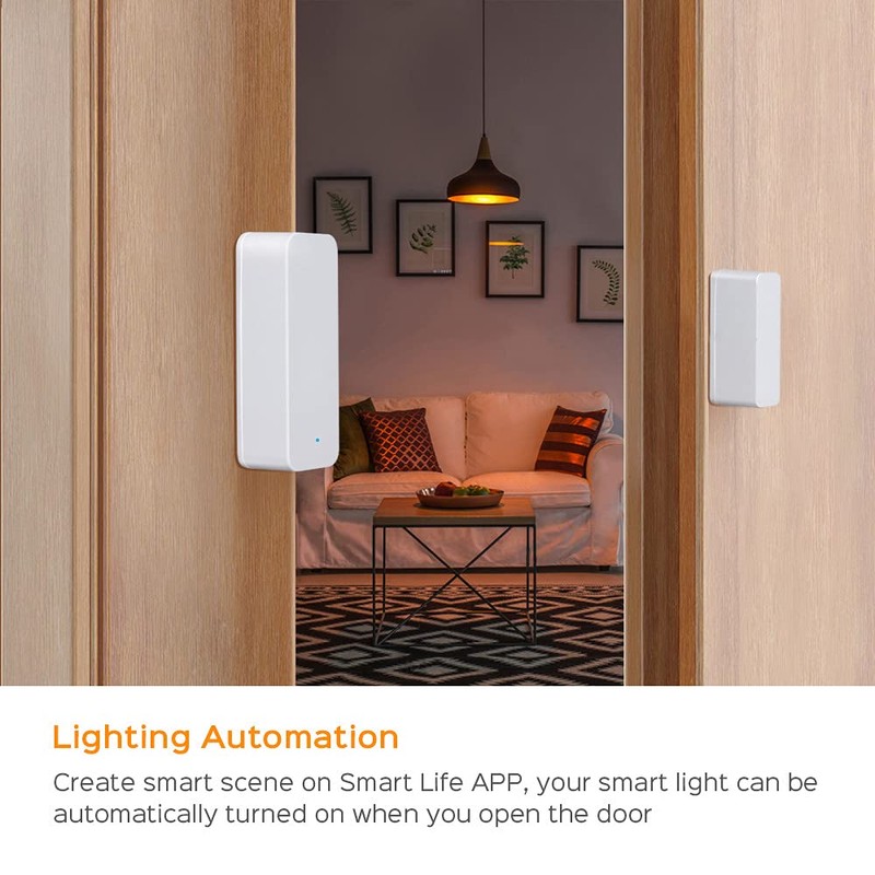 Qezodsx TUYA Zigbee 3.0 Window Door Sensor ZigBee 3.0 Connection