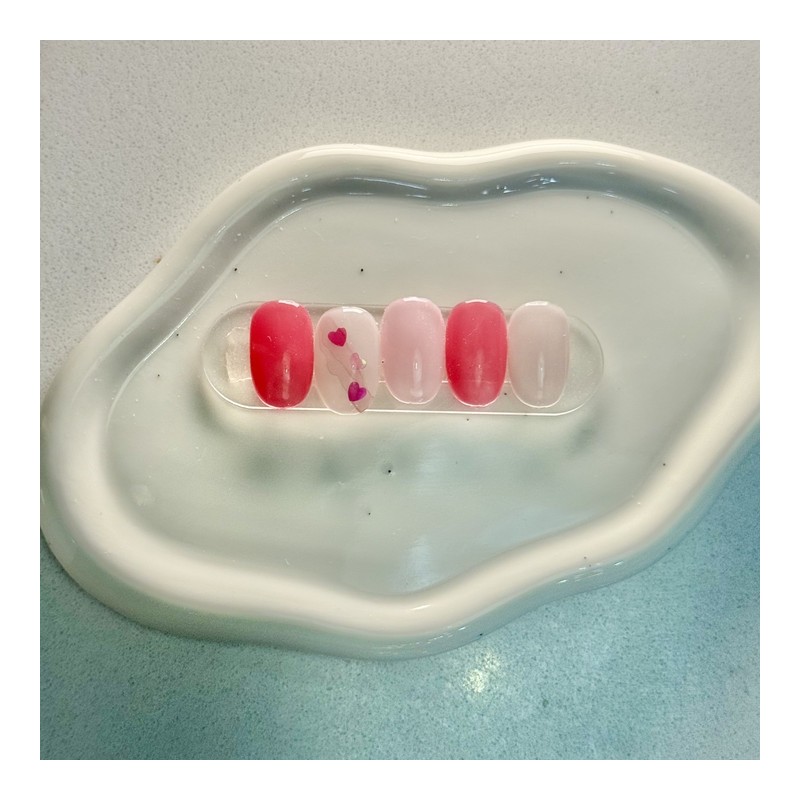 Dara Beauty September 2025 Art of the MonthHeart Nail❣ -