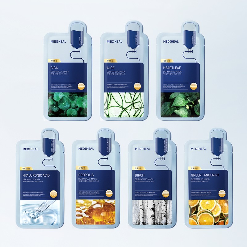 Mediheal Derma Plus Hydrating Soothing Mask Pack 2 Types 20